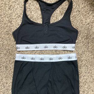 Alo Yoga Icon Ribbed Set